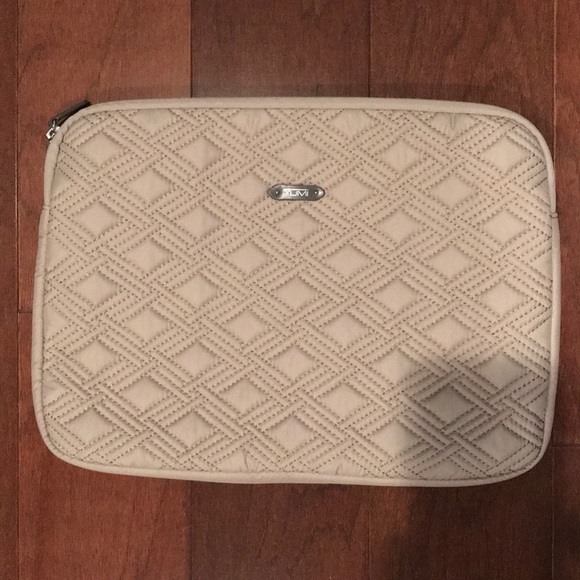 Tumi Accessories - New biege cream 15” tumi laptop sleeve